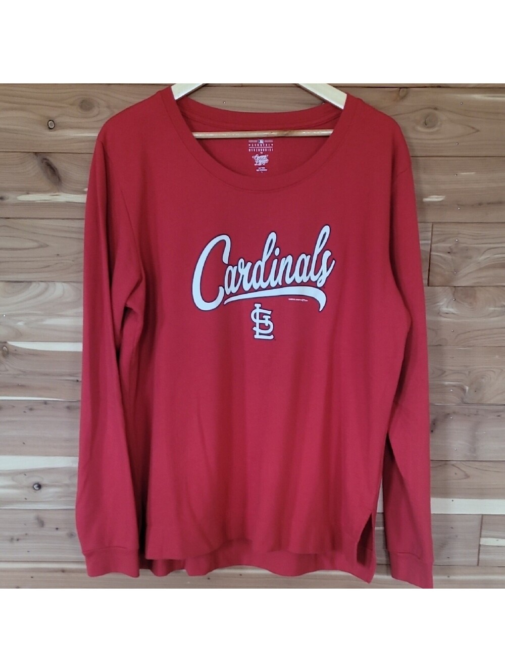 Genuine Merchandise St. Louis Cardinal's Sweater, Size L, Red, Baseball, MLB